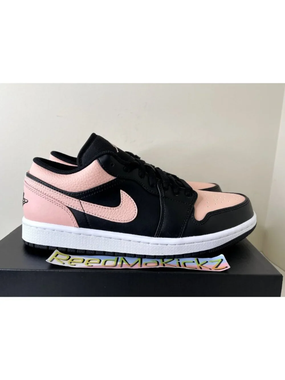 Jordan 1 Low Crimson Tint Arctic Pink Mens 11us